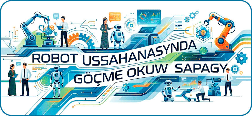 ROBOT USSAHANASYNDA GÖÇME OKUW SAPAGY GEÇIRILDI