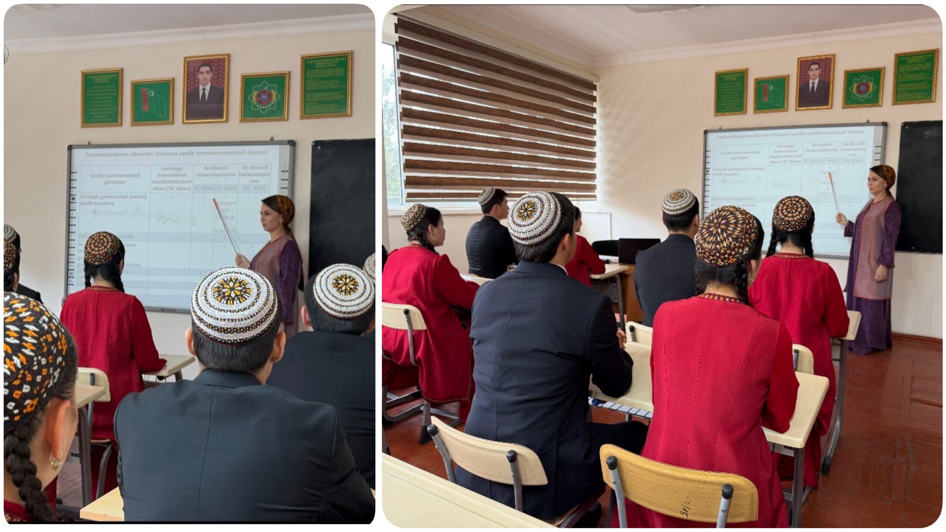 Ykdysadyýet we dolandyryş fakultetinde STEM usulyýetini peýdalanyp nusgawy sapak geçirildi