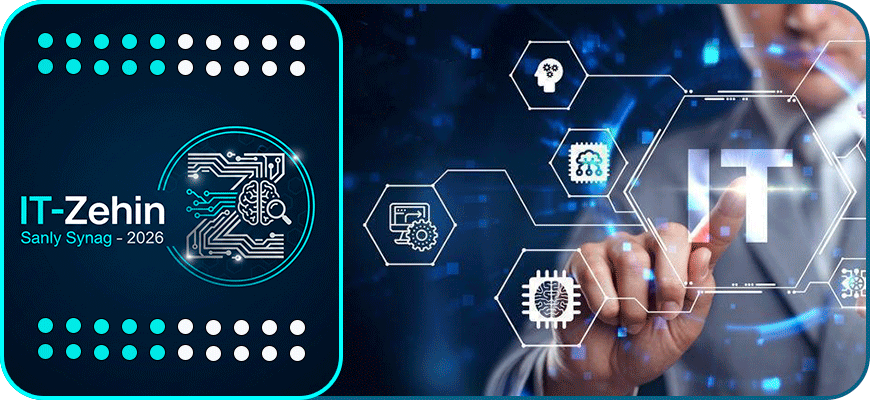 Türkmen döwlet binagärlik-gurluşyk institutynyň gurnamagynda ýurdumyzyň orta hünär we ýokary okuw mekdepleriniň talyplarynyň arasynda “IT-Zehin: Sanly Synag – 2026” Hakaton bäsleşigi geçirildi