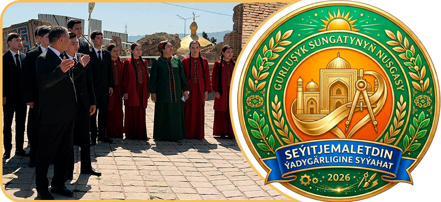 Gurluşyk sungatynyň nusgasy: Seýitjemaletdin ýadygärligine syýahat